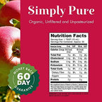 Dynamic Health Certified Organic Raw Apple Cider Vinegar with Mother | Unfiltered, Unpasteurized | 16 FL OZ
