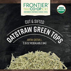 Frontier Co-op Organic Cut and Sifted Oatstraw Green Tops 2.19oz