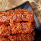 KachiKachi Latiao Spicy Strips - Seasoned Vegetarian Meat, Made of Tofu Skin, Chili and Spices, Gluten Snacks, 辣条串