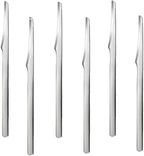 Pedicure Knife Tools Kits, Professional Stainless Steel Foot Scrubber Dead Skin Remover,6 Pcs Foot Scraper Knife to Remove Dead Skin Callus Knife Scraping Pedicure Tools for Men Women