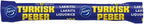 10 Sticks x 20g of Fazer Lakritsi Tyrkisk Peber - Original - Finnish - Filled - Black Liquorice (Licorice) - Candies - Sweets