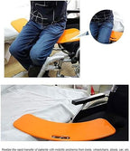 Sliding Transfer Boards for Wheelchair User, Anti Slip Thickened Curved Slide Assist Device, Load Capacity 200kg/440lb for Home and Hospital
