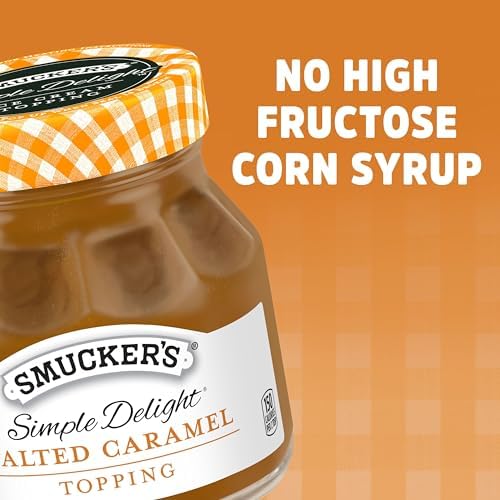 Smucker's Simple Delight Salted Caramel Topping, 11.5 Oz Jar