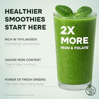 Organic Spinach Powder from Whole Leaf 5 Ounce Bag USDA Certified - Antioxidant Rich Smoothies Fresh Freeze Dried Spinach Leaves Extract for Immune Support - Espinaca Rich In Beneficial Thylakoids