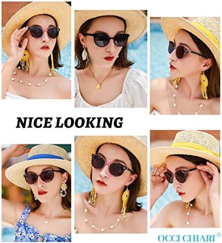 OCCI CHIARI Fashion Sunglass Reading Glasses 1.5 Sun Readers Women with Magnification Outdoor UV400(1.0 1.25 1.5 1.75 2.0 2.25 2.5 2.75 3.0 3.5)