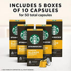 Starbucks by Nespresso Original Line Blonde Roast Espresso 50-count Espresso Pods