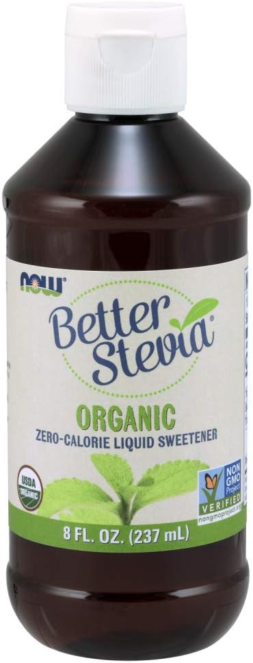 Stevia Extract Organic Now Foods 8 oz Liquid