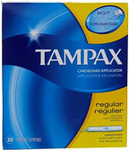 Tampax Tampons with Flushable Cardboard Applicator - Regular - 20 ct - 2 pk