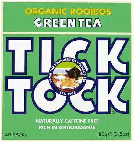 Tick Tock Organic Rooibos Green Tea