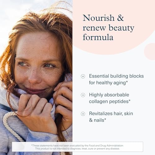 Youtheory Advanced Collagen - 6,000 mg Hydrolyzed Collagen Peptides - Includes Antioxidants & Contains Vitamin C - Hair Growth, Nails, Joint Health & Bone Support* - 290 Tablets (48-Day Supply)