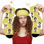 Bemaystar Custom Socks with Photo,Personalized Gifts for Men,Personalized Socks for Him Her