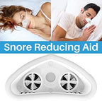 4 in1 Anti Snoring Device with Gentle Moisturizing Mist,Wearable Nose Snoring Aid with Adjustable Airflow,Drug-Free Night Breathing Support for Dry Air (Black, m)