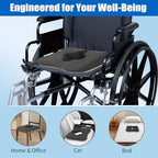 Gel Wheelchair Cushions for BedSores Prevention,Bed Sore Pad Cushion for Butt - Pain Relief for Long Sitting & Relieve Sciatica, Back, Tailbone, Pressure Sore and Ulcer Pain for Pregnant and Elderly