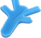 Finger Brace, Padded Aluminium Foldable Frog Finger Splint, Malleable Brace Support Recovery Injury and Finger Knuckle Immobilization(S)