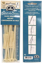 StitchBow Mini Travel Bag with Floss Holders, Mini Binder Inserts & YT 6 Plastic Hoop