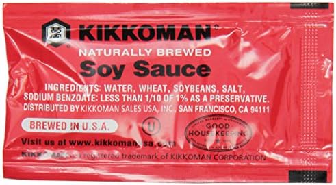 Kikkoman Soy Sauce Packets, 500-count (Pack of 1)