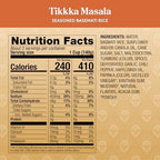 Royal Tikka Masala Basmati Rice - Ready to Heat Microwavable Pouch, 8.5 oz (Pack of 6)