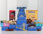 Ghirardelli Chocolate Gift Tower by Wine Country Gift Baskets Gift for Families College Students Appreciation and more