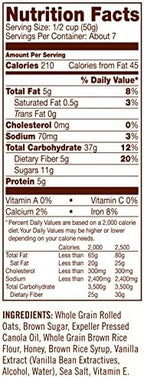 Bob's Red Mill Gluten Free Honey Oat Granola, 12-ounce