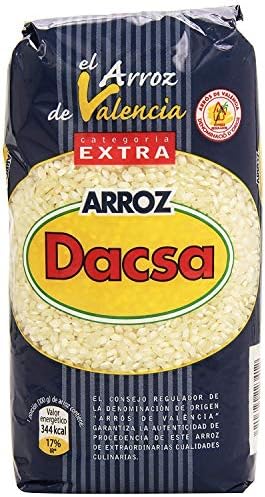 Arroz Rice Dacsa Round Rice D.O. Valencia - 2 bags of 2.2 LBs