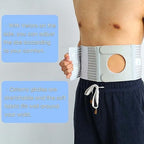Ostomy Belt, Adjustable Stoma Support Belt Portable Ileostomy Colostomy Belt,Universal Ostomy Belt Helps Protection Ostomy Bag