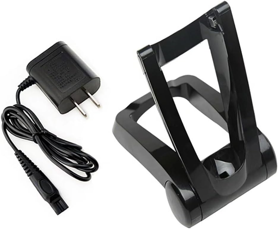 Electric Shaver STAND Adapter Power Charger+ Power cord for Philips RQ12/XX Series Razor RQ1260/03, RQ1280/17, RQ1250/17, RQ1250/21, RQ1280/21, RQ1261/16, RQ1290/23, RQ1260/21,