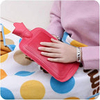 Classic Rubber Hot Water Bottle, Great for Pain Relief, Hot and Cold Therapy(Large)