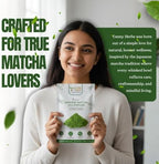 Canny Herbs Matcha Tea Powder 4oz, Japanese Ceremonial Grade, Green Tea Powder, Energy, Calm & Focus, Antioxidant Support