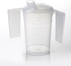 NRS Healthcare Feeder Cup with Handle with Wide Spout, White