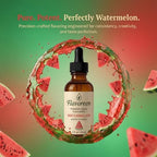 Flavoreen Watermelon Extract – Highly Concentrated Liquid Flavoring - Water Soluble - for Drinks, Candy Making, Baking, Icing & Sodas – Premium Watermelon Fruit Flavor – Made in USA (Amber Glass Dropper Bottle)