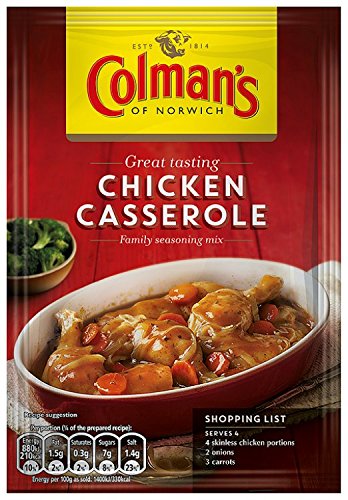 Colmans Chicken Casserole Recipe Mix 40 g (Pack of 12)