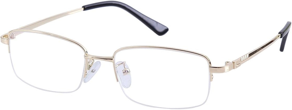 Computer Readers Half Rim Mens Womens Blue Ray Blocking Reading Glasses