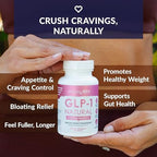 SkinnyFit - GLP-1 Natural Probiotic Supplement (30 Servings) - Weight & Fitness Goals - Cravings, Appetite & Digestion - Berberine & Probiotics - Non GMO, Gluten Free & Dairy Free - Beauty & Body Care