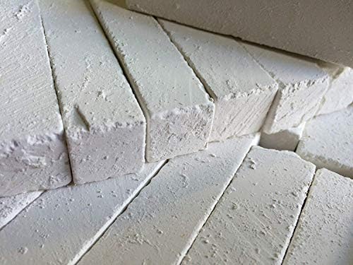 Edible chalk, BELGOROD SAWN edible Chalk chunks (lump) natural for eating (food), 4 oz (113 g)