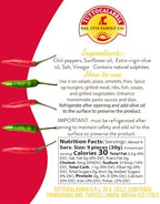 TUTTOCALABRIA TuttoCalabria, Whole Calabrian Chilli Pepper, 10.2oz (285g), Intense and Balanced Hot, Packed in Extra Virgin Olive Oil, Ideal for Sauces, Salads, Pizza and Creative Dishes, Made in Italy