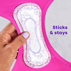 Always Radiant Daily Feminine Panty Liners For Women, Regular Absorbency, Unscented, 96 Count(Pack of 1)