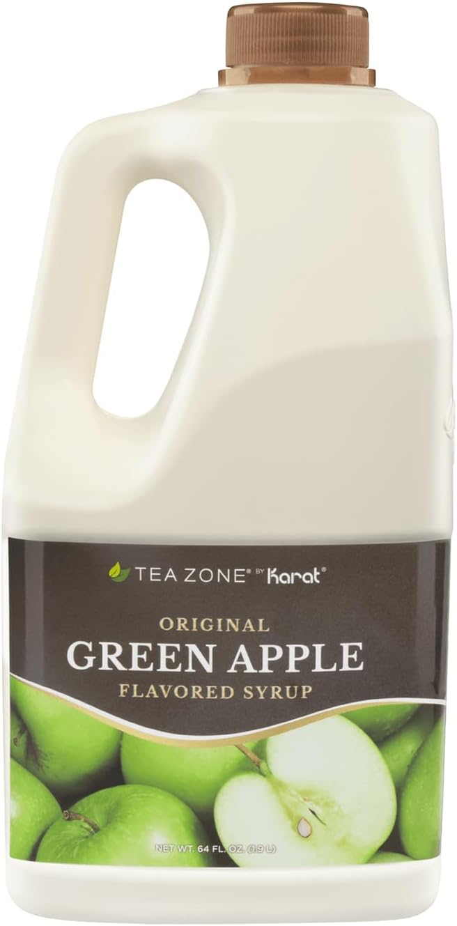 TEA ZONE 64 fl.oz Green Apple Syrup