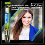 Dr. Collins Perio Extreme Toothbrush, (Colors Vary) (Pack of 6)