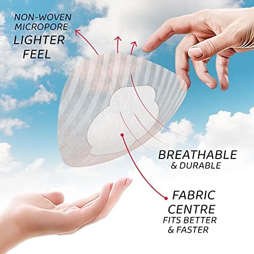 Not Just A Patch Freestyle Libre 2 Covers (20 Pack) - Thin, Strong and Light, Ultra-Long 14 Day Adhesion - Durable Lingo CGM & Libre 2 Sensor & Protector Patches - Beige