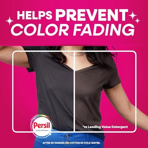 Persil Intense Fresh Everyday Clean, Liquid Laundry Detergent, High Efficiency (HE), Deep Stain Removal, Ultra Concentrated, 82.5 fl oz, 110 Loads