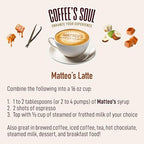 Matteo's Barista Style Sugar-Free Coffee Syrup, 6 Flavour Variety Pack, Zero Calories and Sugar, Keto-Friendly Coffee Syrups, Delicious Flavoured Coffee Syrup - 33.8 oz Syrup Bottles