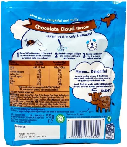 Angel Delight Chocolate 59g