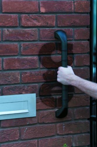 Gordon Ellis Prima Straight Outdoor Grab Bar 18-inch Length Black