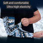 1 Pair Polynesian Print Arm Sleeves for Women Men,Sun Protection Cooling Compression Sleeves,Novelty Arm Covers Set