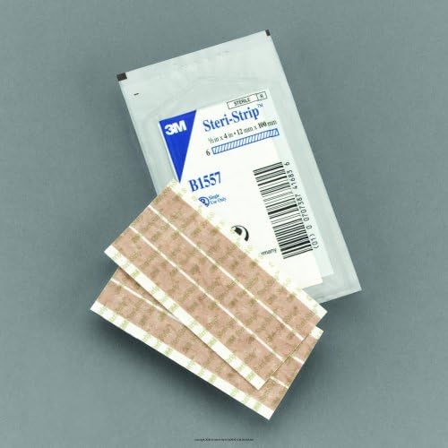 3M Steri-Strip Blend Tone Skin Closure-Size: 1/2" x 4" (12 x 100 mm): Packaging: 6 Strips / Envelope - UOM = Each 1
