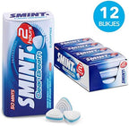 Smint Breath Mints | Smint 2 Hours Clean Breath Peppermint | Pack of 12 Smint breath mints | Sugar Free Mints | Smint Mints | 14 Oz | 420 Gr