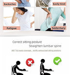 Leather Lumbar Brace Belt for Lower Back Pain Relief, Back Posture Corrector Spine Decompression Waist Support Belt for Elderly Sedentary Pain Relief(XX-Large)