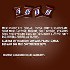 SNICKERS Minis Size Milk Chocolate Candy Bar Bulk Assortment, 35.6 oz Bag