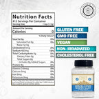 Pride of India- Himalayan White Salt Coarse Grind 1 lbs (453.59 gm)- Rarest & Enriched W/84+ Natural Minerals- Low Sodium- Mineral Rich Nutrition and Enhanced Taste- Healthier Table Salt Substitute