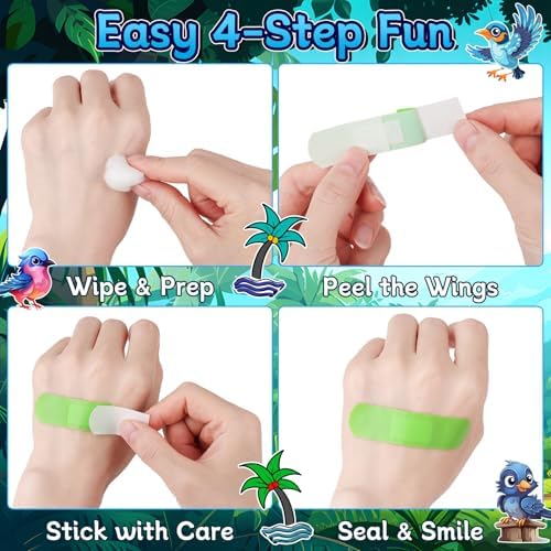330Pcs Kids Cartoon Bandages, 27 Styles Adhesive Cartoon Patterns, Adhesive Flexible Colorful Bandages, Cute Cartoon for Boys and Girls, Waterproof Breathable Protect Scrapes